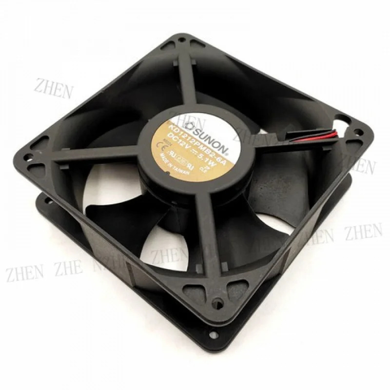 Y KDE1212PMB2-6A 냉각팬 12038 DC12V 5.1W 12CM 2핀