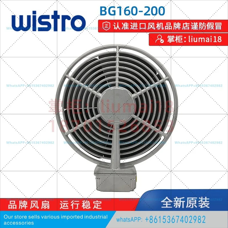된 모터 BG160-200 C60IL-2-2 고보호 팬
