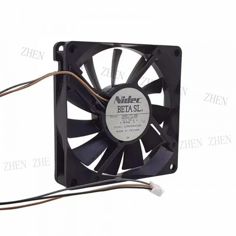 Y FOR D08R-12TL 06B DC12V 0.06A 3핀 8015 8CM 냉각팬