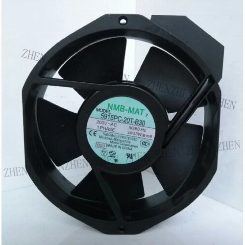 Y 5915PC-20T-B30 냉각팬 200VAC 34/33W 172x150x38mm 플매트 카펫 러그타입