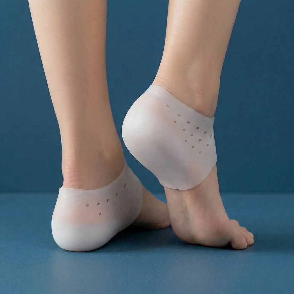 신는깔창 키높이양말 통풍깔창 남자키높이 뒤꿈치 5cm - 상세 이미지 3