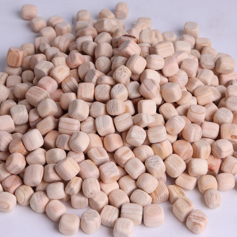 지니몰 사각형 순수편백나무칩 10mm 1kg 편백 입욕제 나무 배게칩 칩 큐브