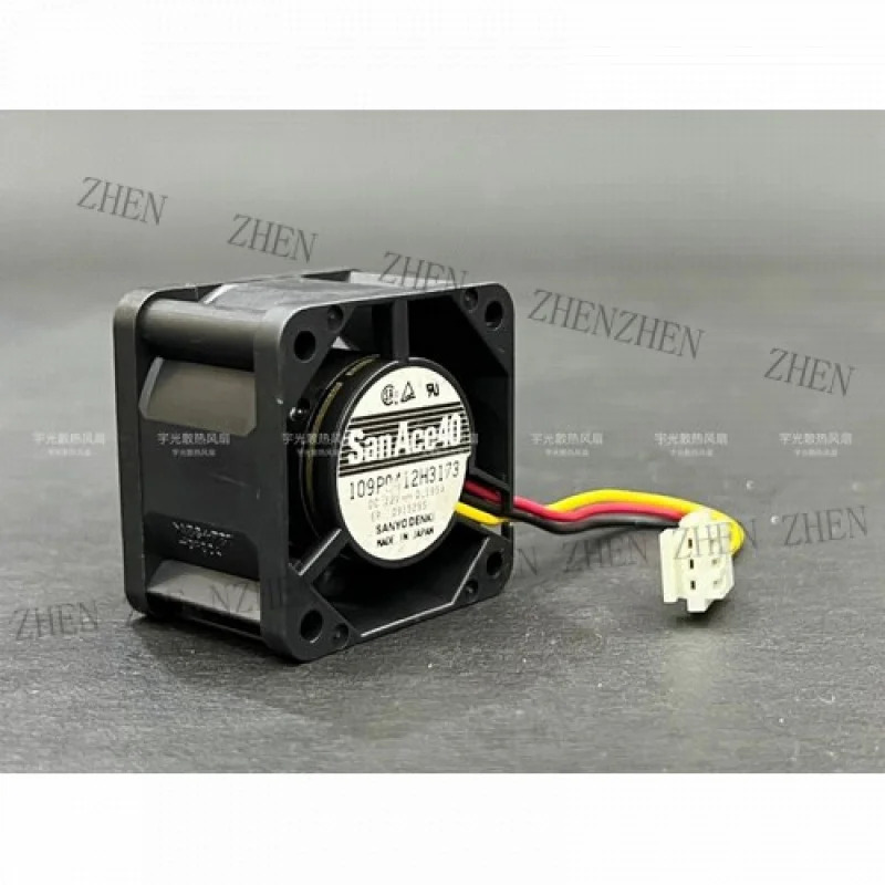 Y FOR 109P0412H3173 4028 DC12V 0.195A 4CM 3핀 강력 냉각팬