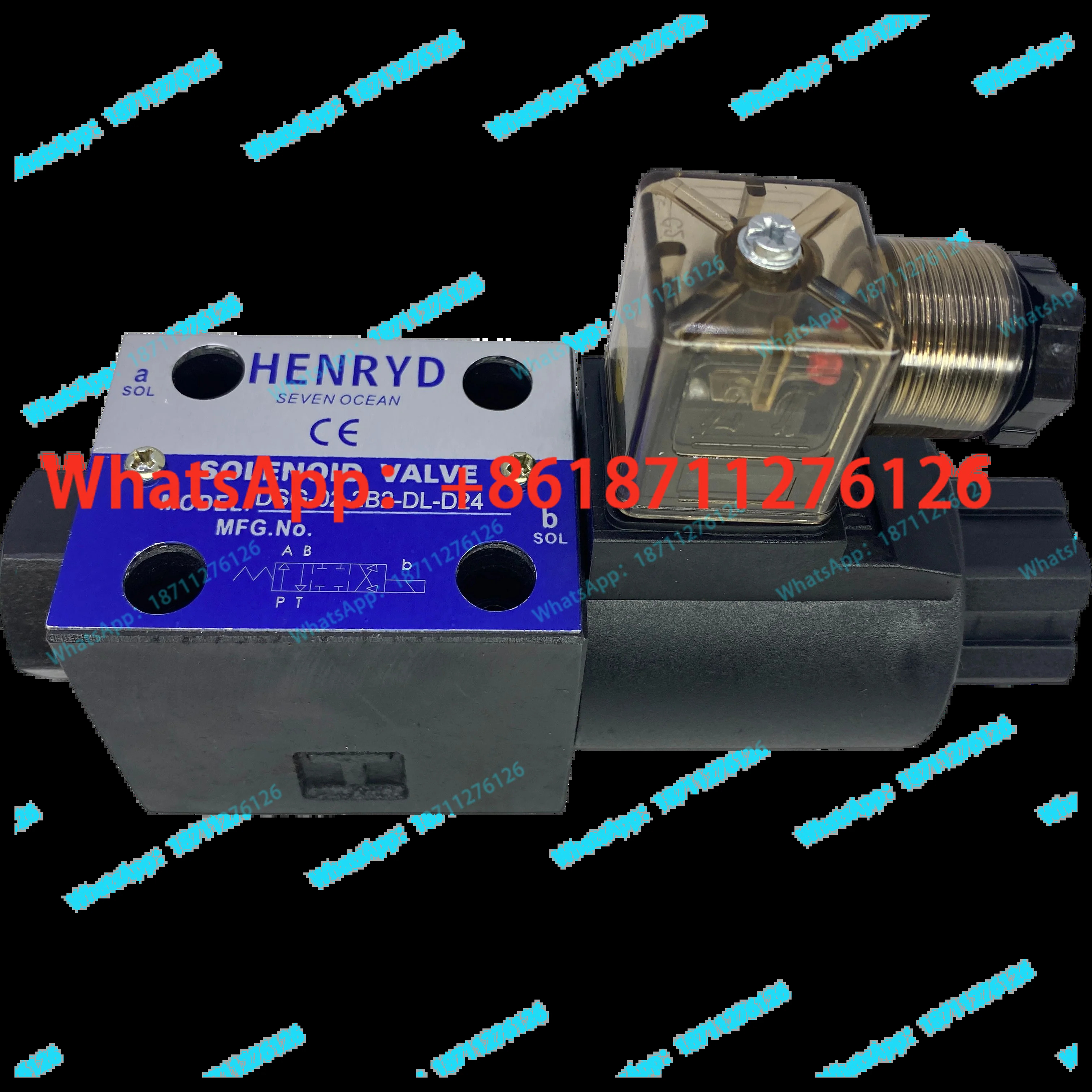 유압 솔레노이드 밸브 DSG-02-3C2-DL-24 2B2 3C4 3C6 Weifeng DSG-02-2B2-DL-R220