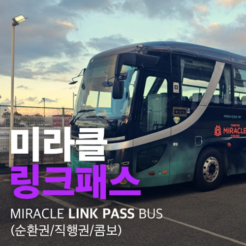 일본만 일본 대마도 버스투어 히타카츠 순환 이즈하라 직행 미라클 링크패스 순환 버스 예약