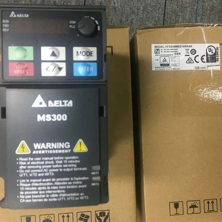 델타 인버터 MS300 시리즈 VFD4A2MS43ANSAA 380V 1.5KW VFD2A7MS43ANSAA 0.75KW