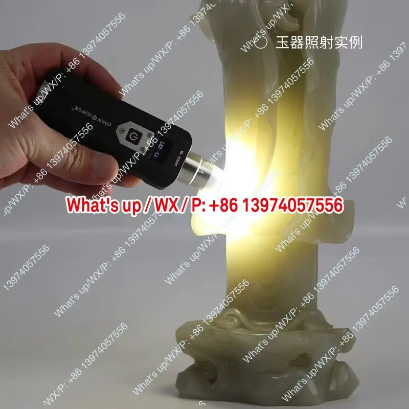 란더 NQ5 프로가옥 강광 플래시라이트 LED 백색광 보석 골동품 옥