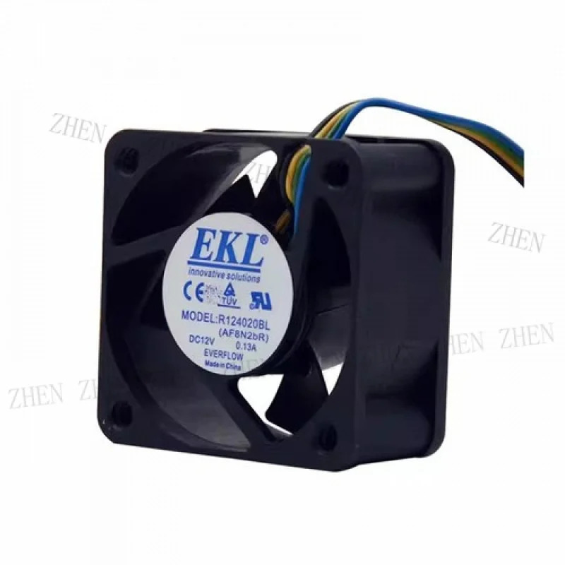 Y R124020BL DC12V 0.13A 4020 4선 냉각팬