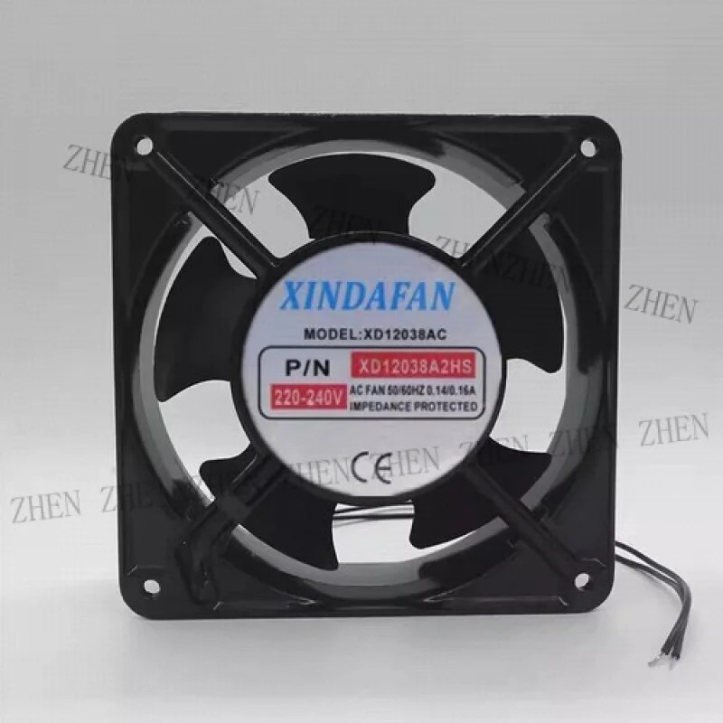 Y XD12038AC 12038 220V-240V 0.14/0.16A 12CM 냉각팬