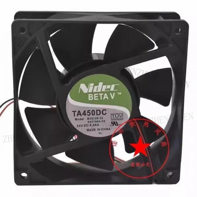 Y B35129-33 12038 DC24V 0.68A 12CM 2선식 냉각팬
