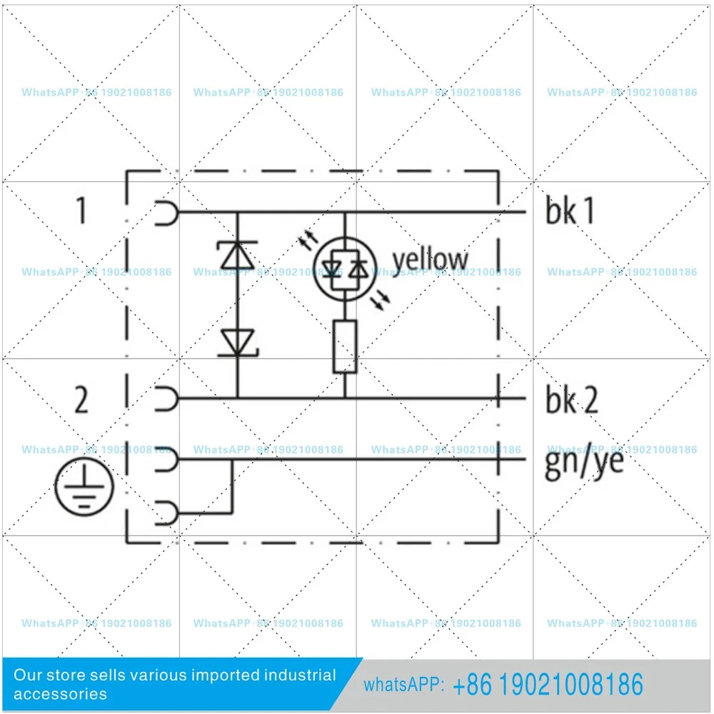 7000-18021-6361000 MSUD 밸브 플매트 카펫 러그 타입 A 18mm 24V LED 새 오리지널
