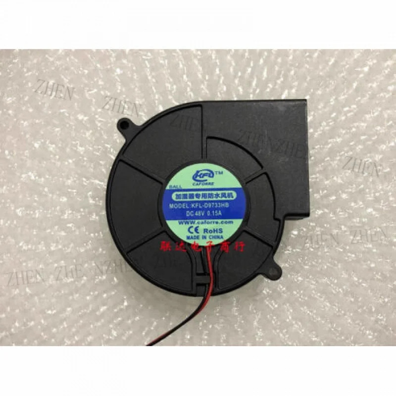 Y FOR KFL-D9733HB DC48V 0.15A 9.7CM 2선식 냉각팬
