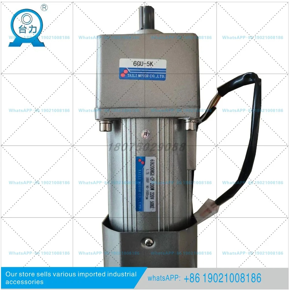 TAILI 대만 포스 200W 속도 제어 모터 6IK200RGU-CF/6GU5K 기어박스 변속기