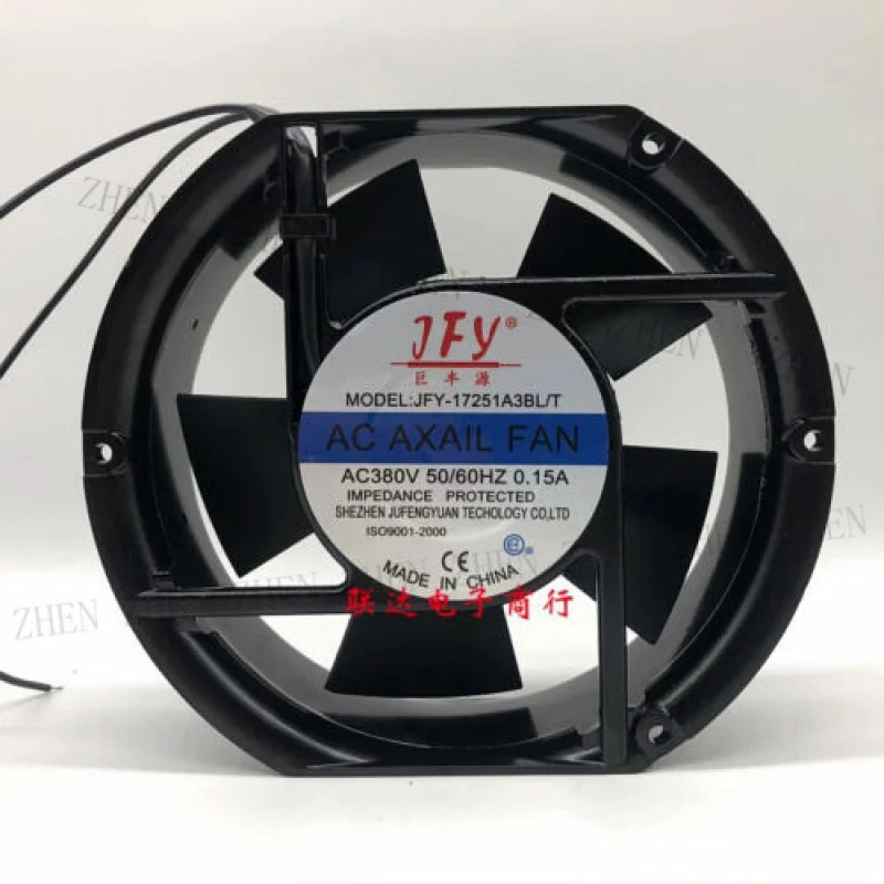 Y for JFY JFY-17251A3BL/T AC380V 0.15A 17cm 냉각팬