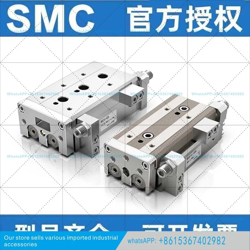 SMC 슬라이드 실린더/MXS6/8/12/16/20/25L-10/20/30/40/75/100 AS/B/C/