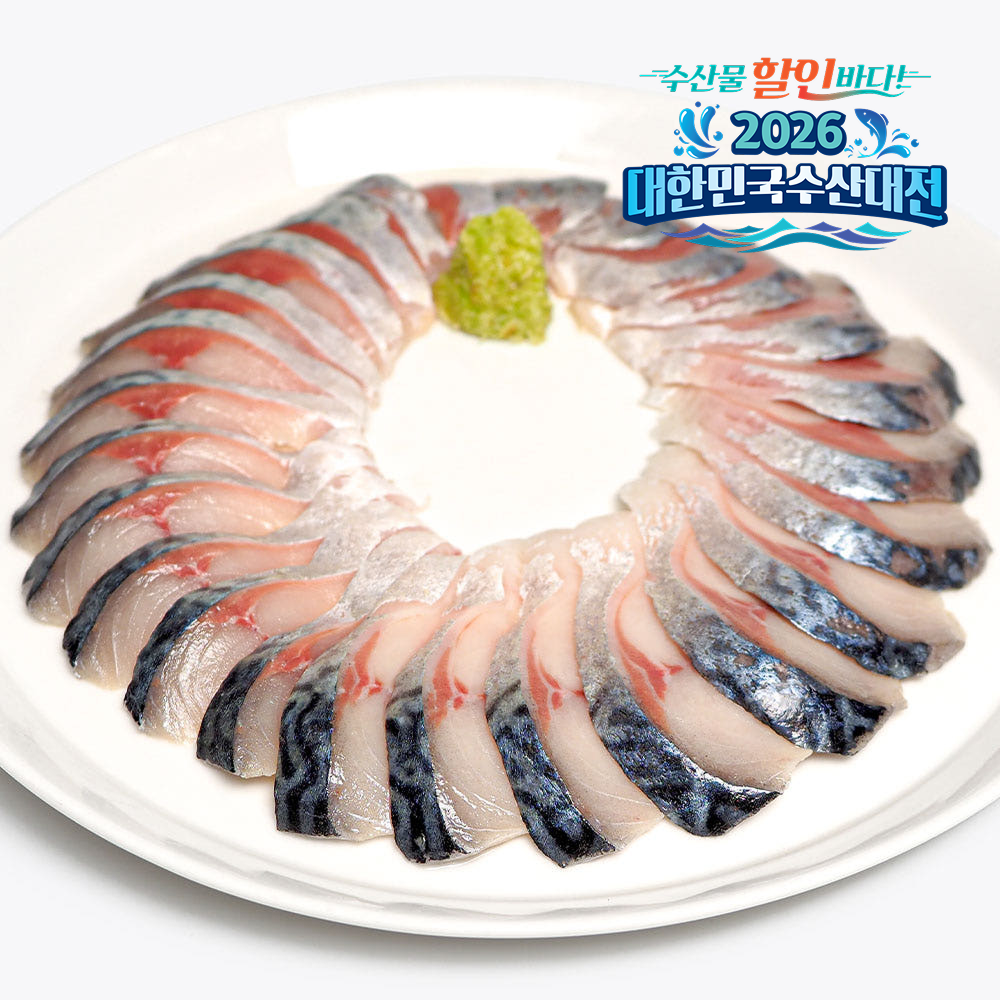 활 고등어 회 230g 냉동 초저온 급랭 - 상품 이미지