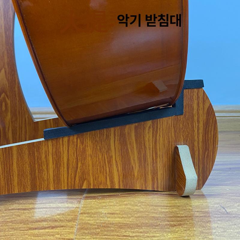 첼로스탠드 거치대 첼로받침대 목재 악기 10mm 두께의 스펀지 첼로 스탠드 - 상세 이미지 4