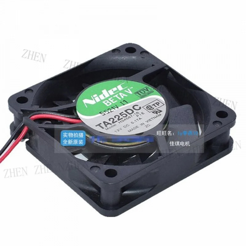 Y FOR TA225DC H34587-16 6CM 6015 12V 0.17A 냉각팬