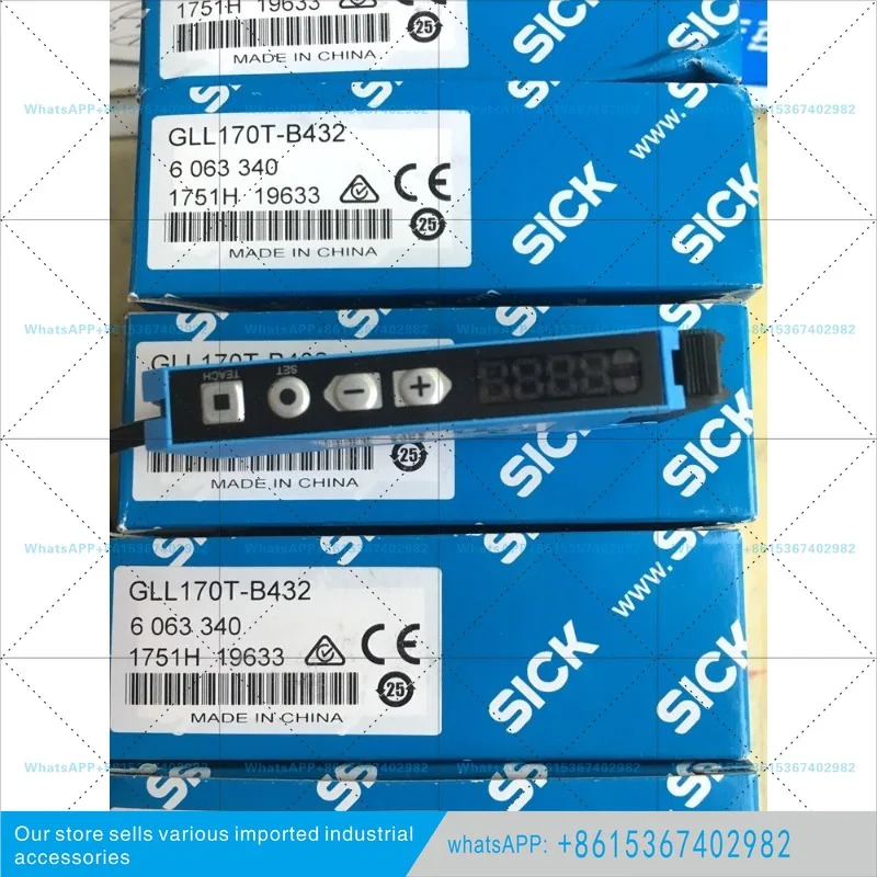 SICK 광섬유 증폭기 WLL170-2N162 GLL170T-B432