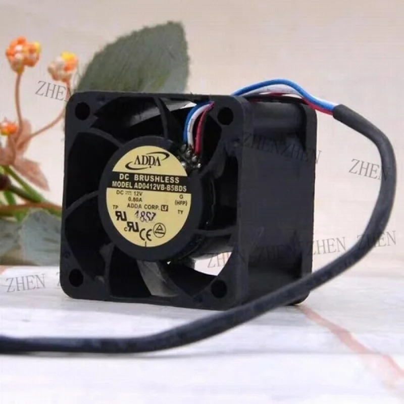 Y AD0412VB-B5BDS DC12V 0.80A 4028 4CM 4선 서버 냉각팬