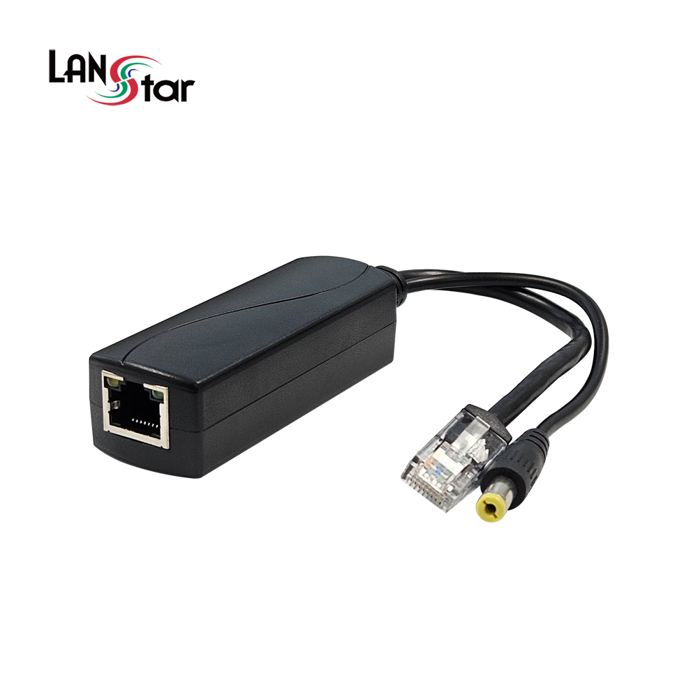 랜스타 poe 스플리터 기가비트 RJ45 컨넥터 데이터 전원 분리 가능 LS-POESP - 상세 이미지 2