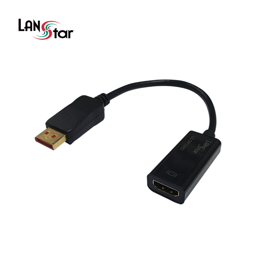 랜스타 디스플레이포트 DP1.2 to HDMI 2.0컨버터 LS-DP12HD - 상품 이미지