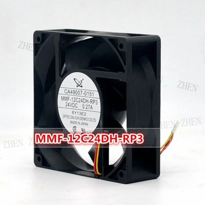 MMF-12C24DH-RP3 DV24V 0.27A 3선 인버터 냉각팬 12038Y