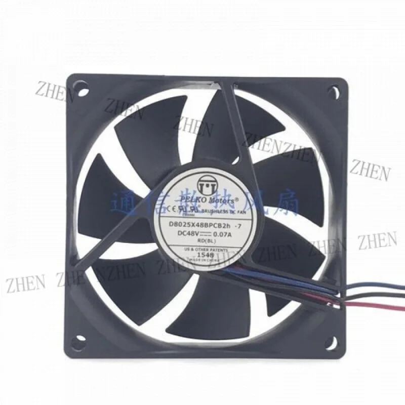 Y D8025X48BPCB2h-7 48V 0.07A 8025 3선 인버터 냉각팬