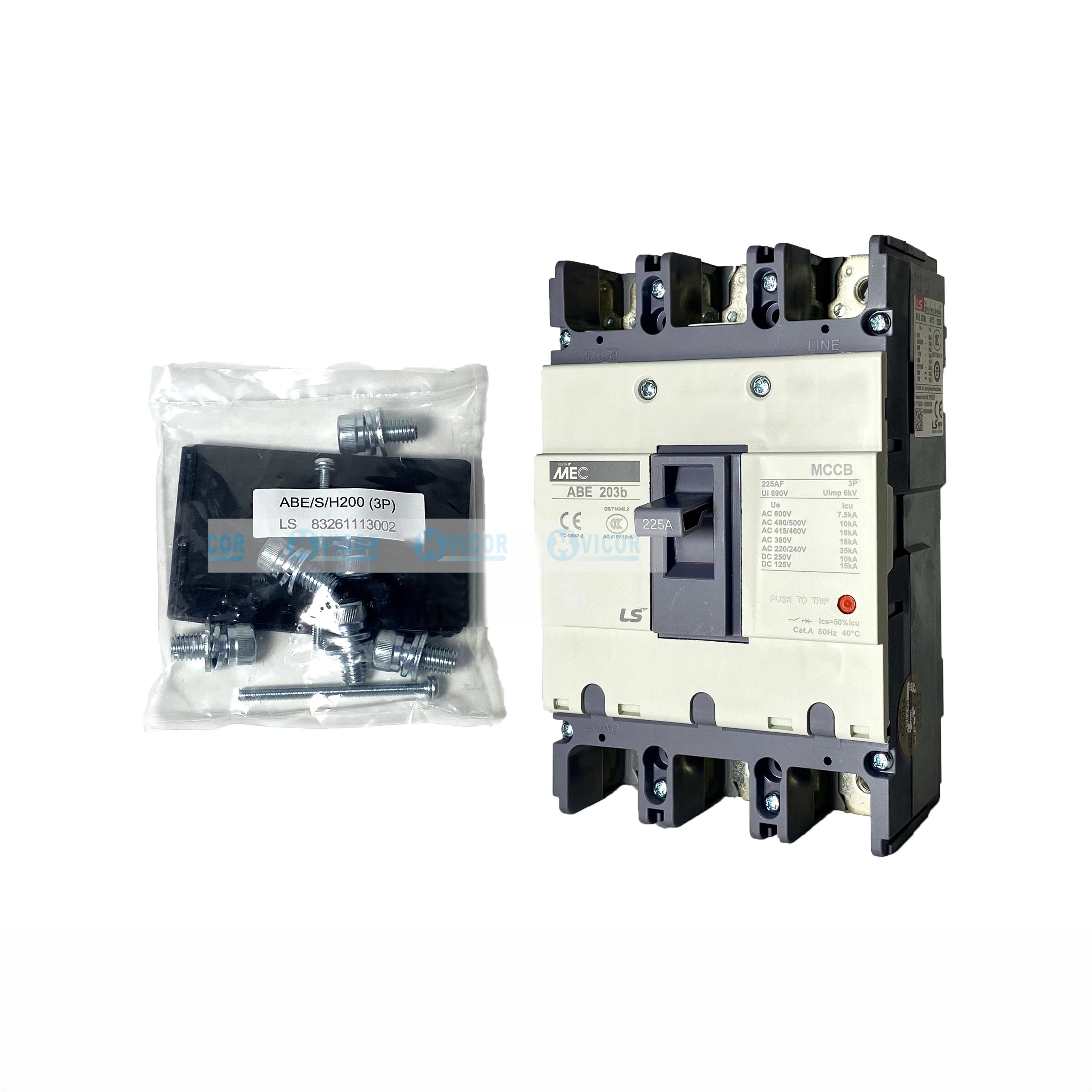 LS전기 MEC ABE203b 3P 125A 150A 175A 200A 225A
