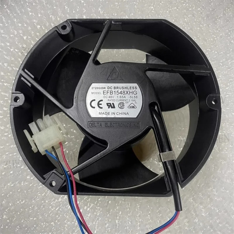 Y EFB1548XHG-5L58 DC48V 1.65A 3선식 냉각팬