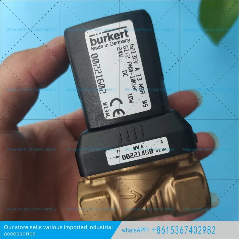 보데 솔레노이드 밸브 부르커트 6213EV A 13 NBR 포장