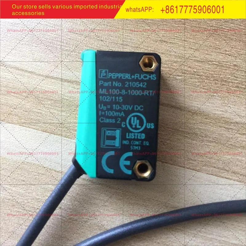 페퍼롤 푸크스 확산 반사 센서 ML100-8-1000-RT/95/103 새