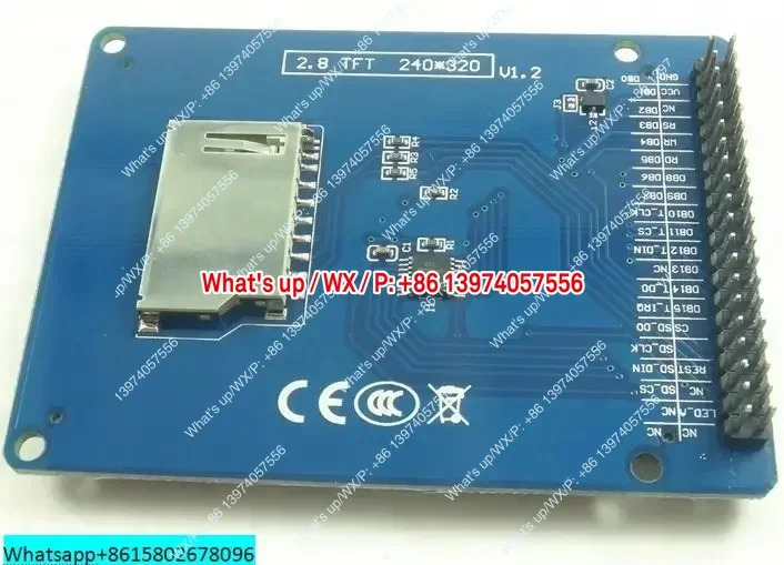 공장가 2.8인치 TFT LCD 디스플레이 모듈터치 패널 ILI9341