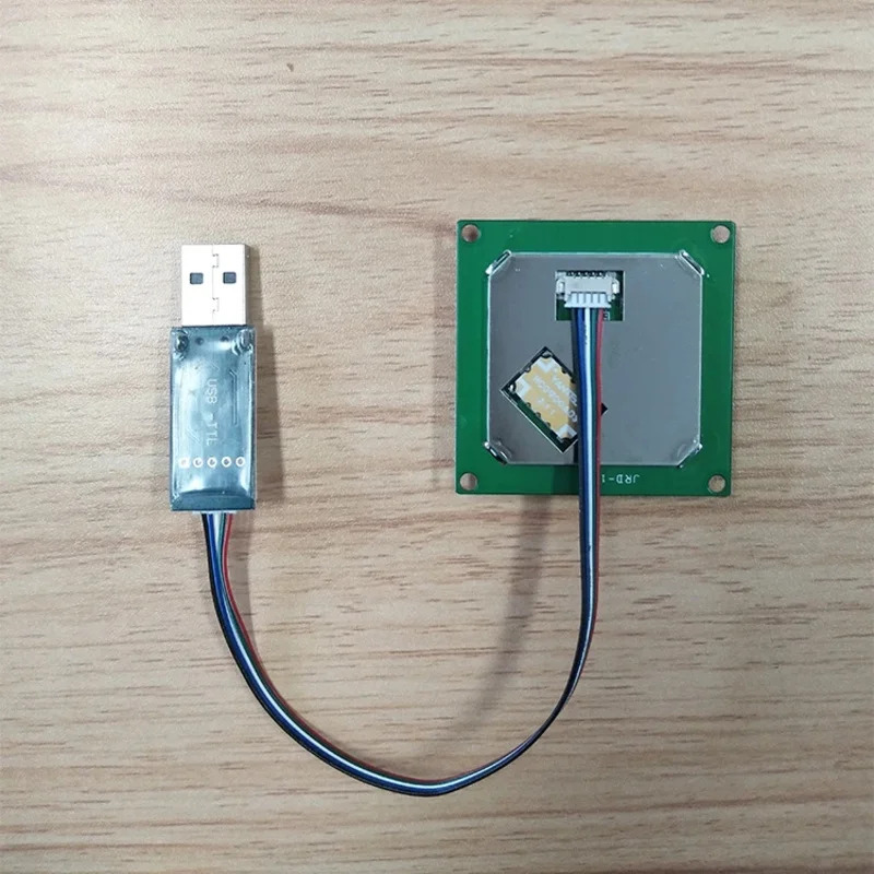 UHF RFID 리더 모듈 안테나 통합 26dBm 전태그 3 TTL to USB