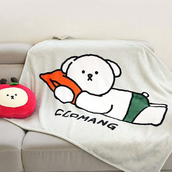 부드러운 담요 따뜻한 극세사 담요 블랭킷 사계절 캠핑 겨울 - 상품 이미지