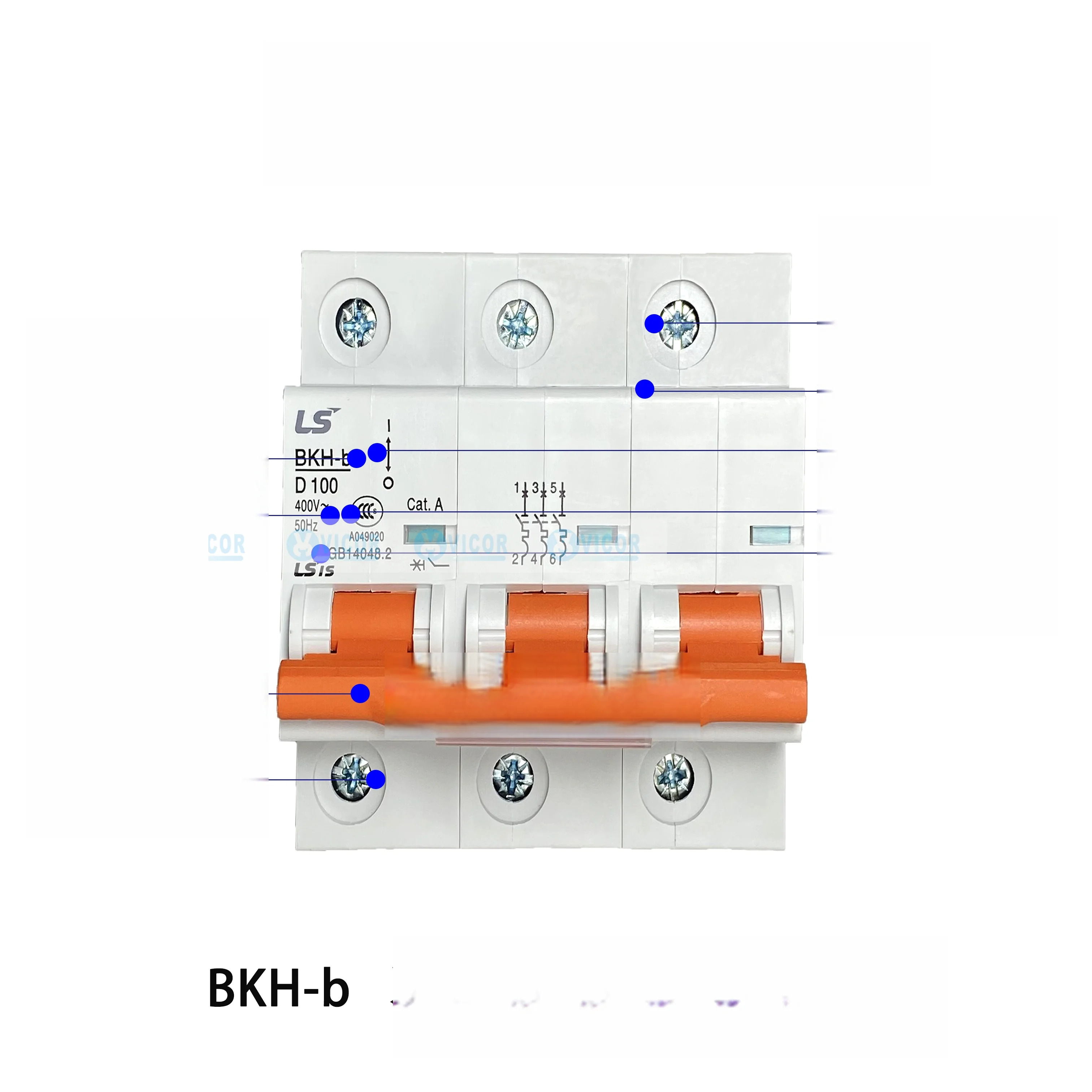 LS전기 BKH-b 3P D100A MCB