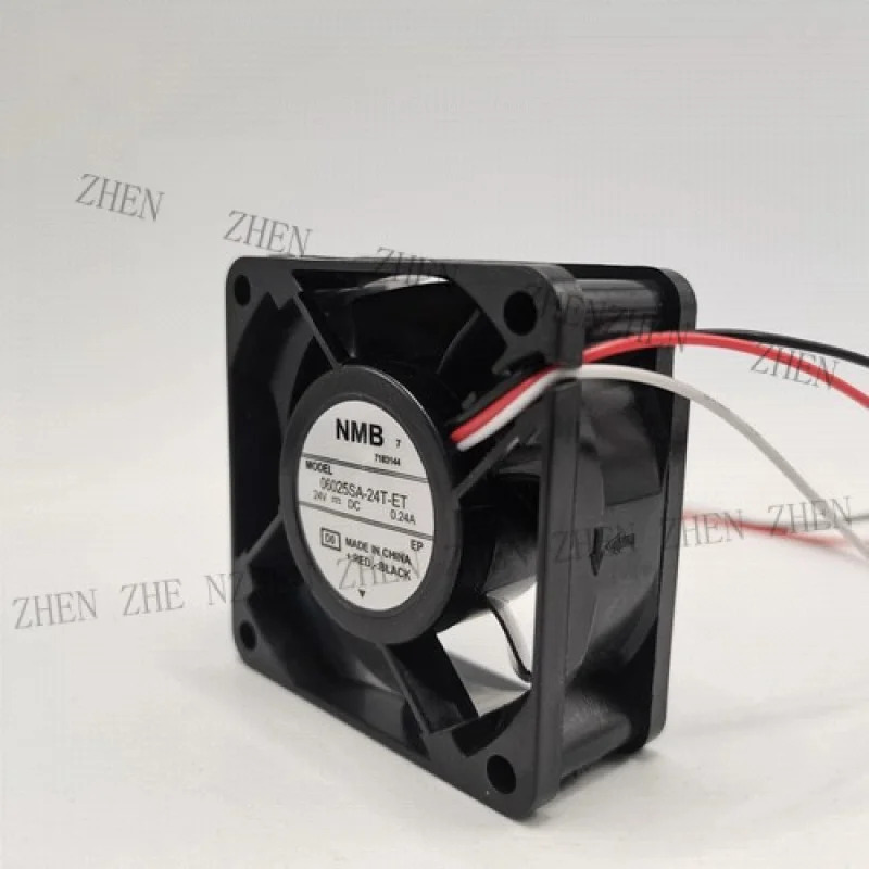 Y for 06025SA-24T-ET 6025 DC24V 0.24A 6CM 3핀 냉각팬