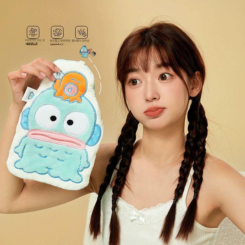 한교동 핸드 타월 수건 걸이형 속건성 산리오 부드러움 피부친화적 귀여움 문의 210x230x10mm - 상세 이미지 4