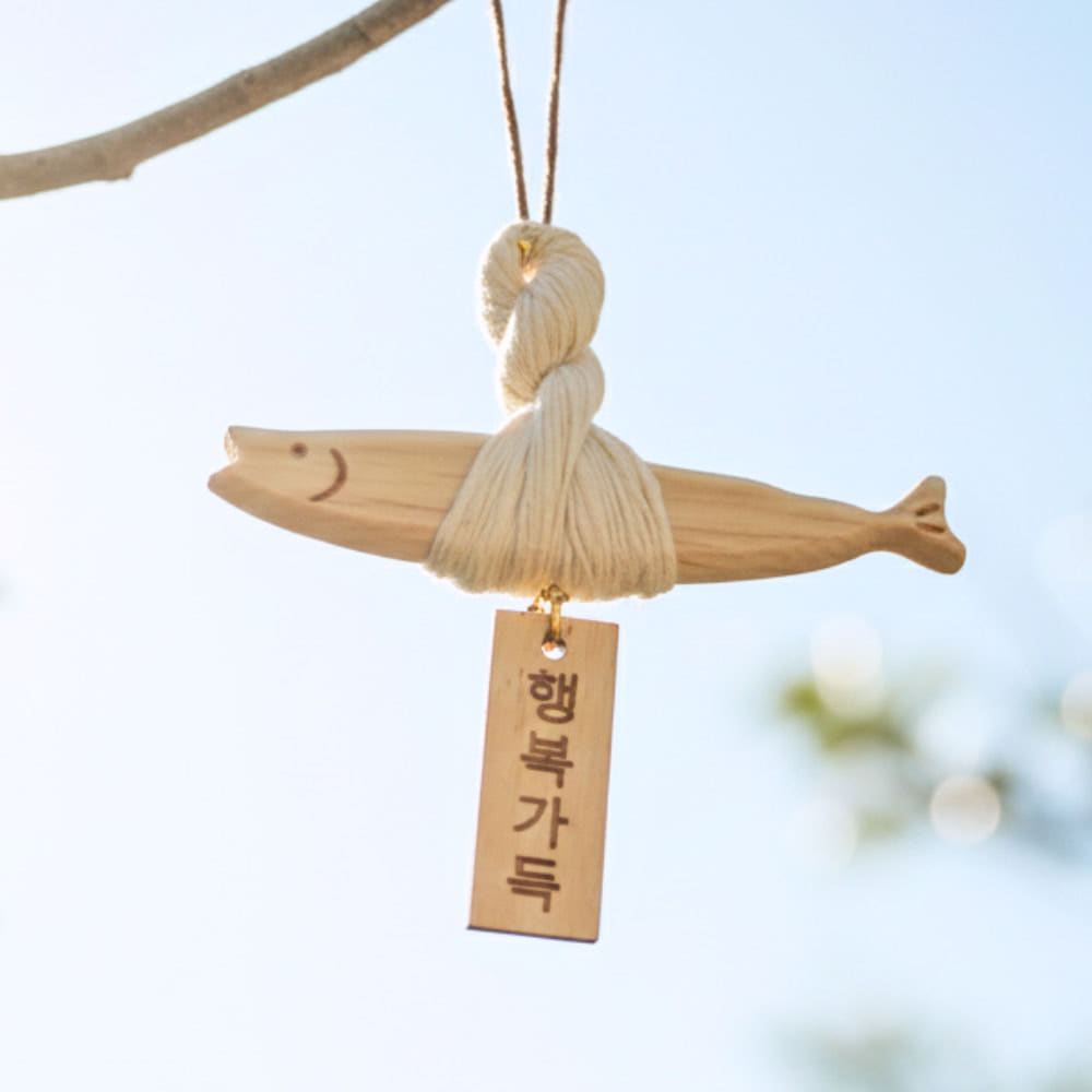 액막이명태 차량용자석 집들이 개업 이사선물 현관 명주실 고무나무 행운북어 - 상세 이미지 5