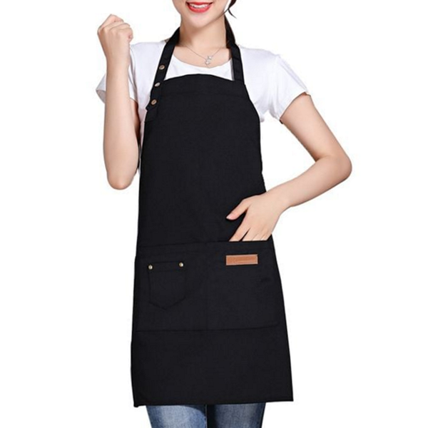 목걸이형 카페 방수 앞치마 멜빵형 업소용 방수 앞치마 조리용 주방 - 상품 이미지