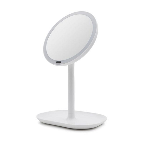 모션 led 메이크업 거울 감지 탁상 메이크업 거울 트레이 화장 - 상품 이미지