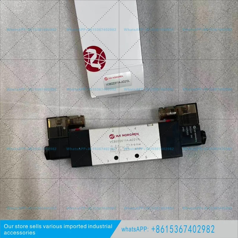 VCB22D511A-AD213L 노그렌 작동 솔레노이드 밸브 G1/2 나사 24DC