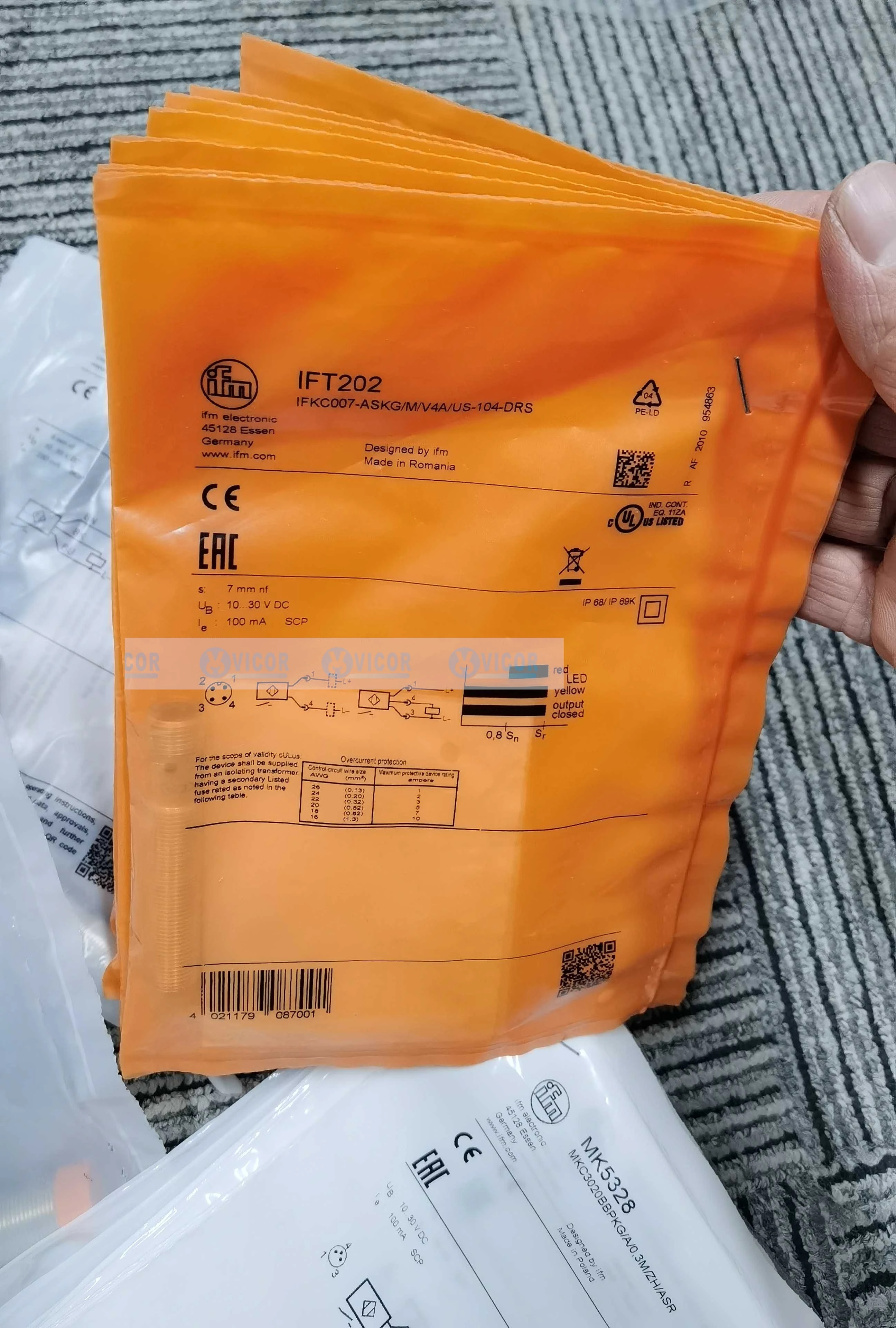IFM 센서 IFT200 IFT202 IFT203