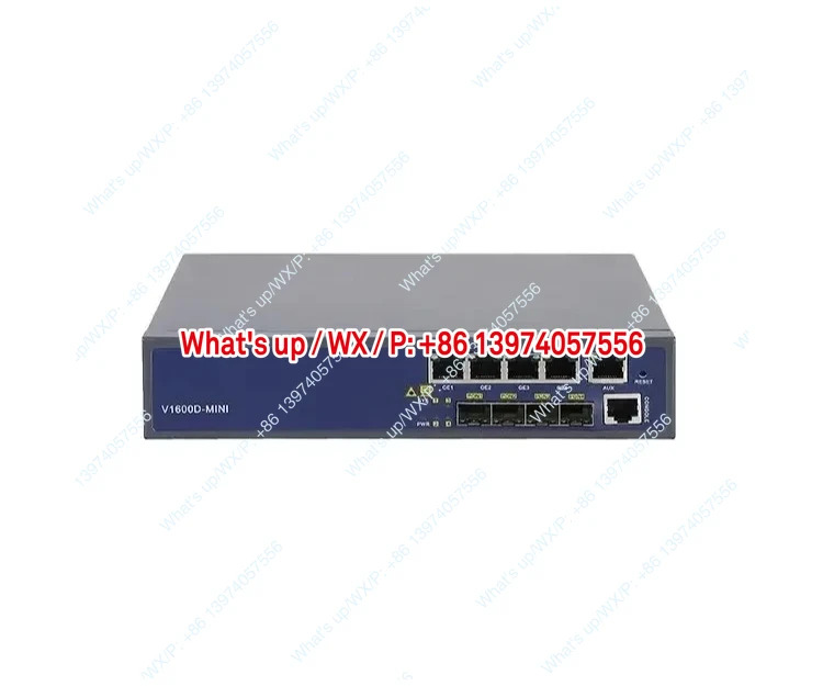 V-SOL V1600D-mini 1000BASE-PX20 4포트 레이어 2 GEPON OLT EPON FTTH 솔루션 광섬유 라터미널 장비