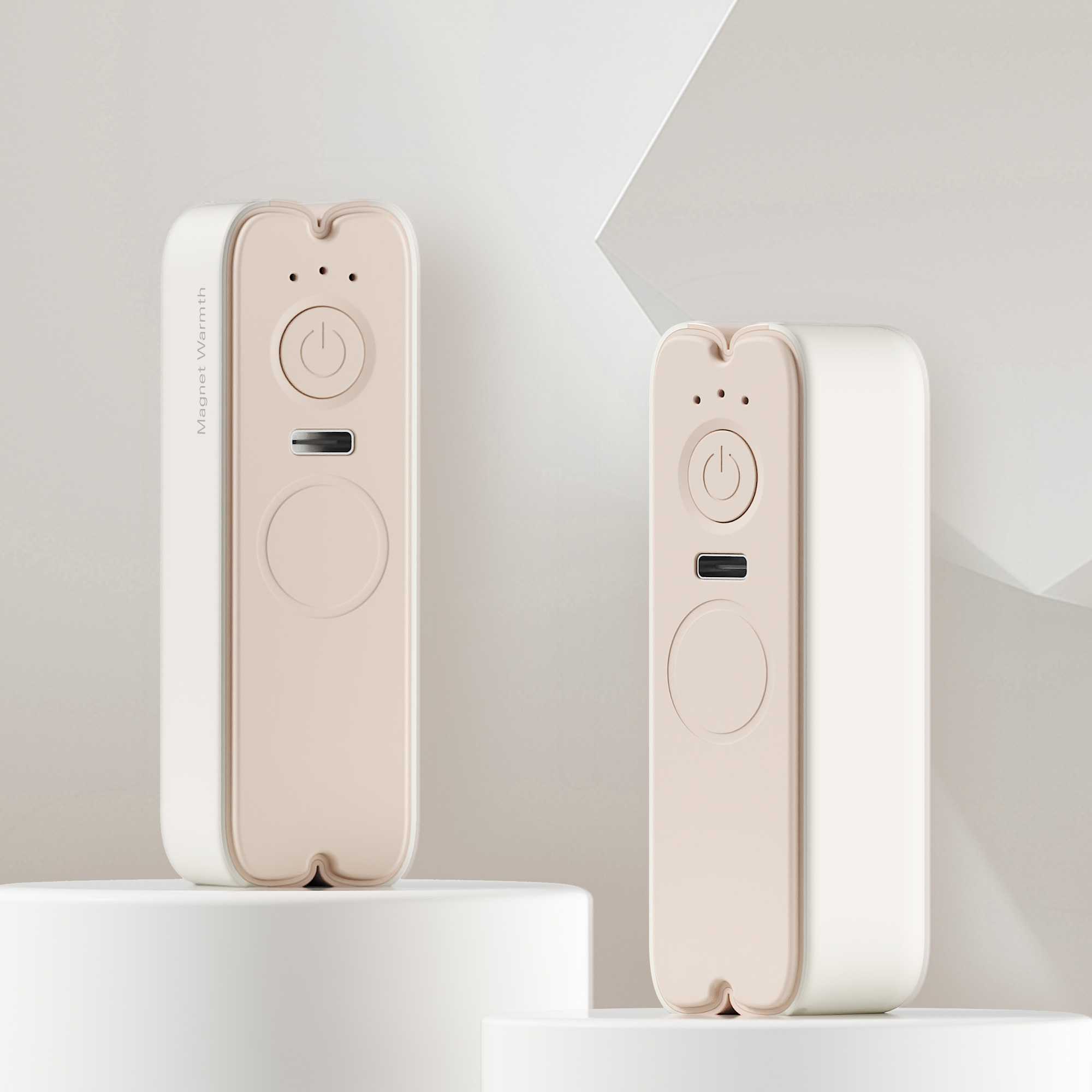 대용량 듀얼 마그네틱 손난로 6000mAh 겨울 캠핑 휴대용 충전식 핫팩 - 상세 이미지 5
