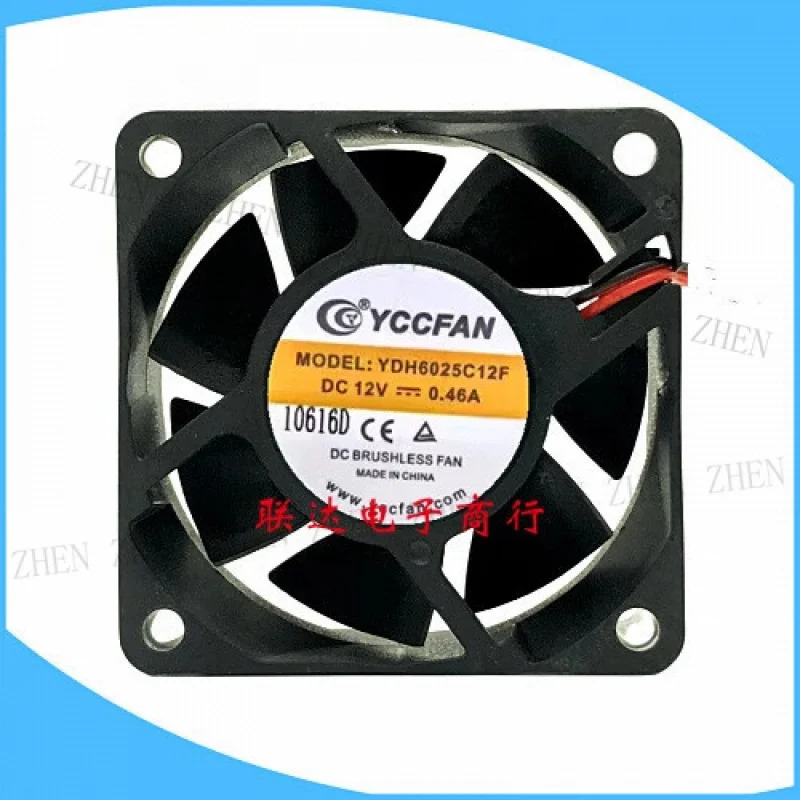 Y YDH6025C12F DC12V 0.46A 6CM DC 냉각팬
