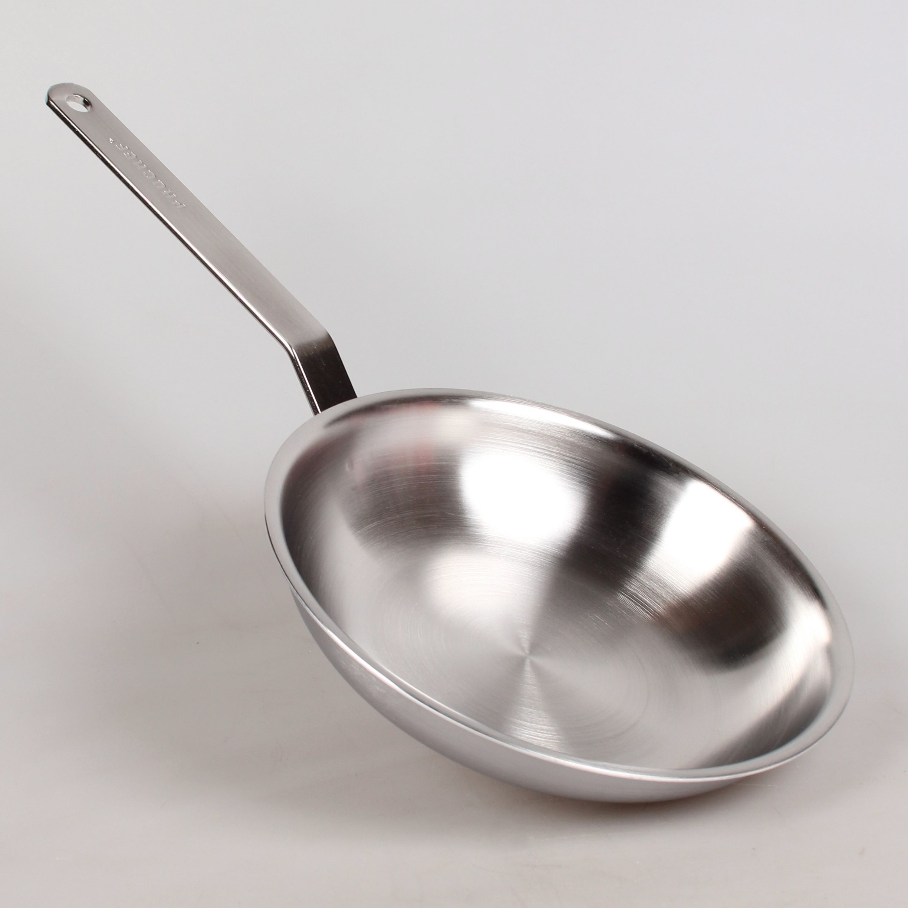 무연마제 스텐 프라이팬 통3중 스텐팬 인덕션 무연마 한일스텐레스 24cm - 상품 이미지