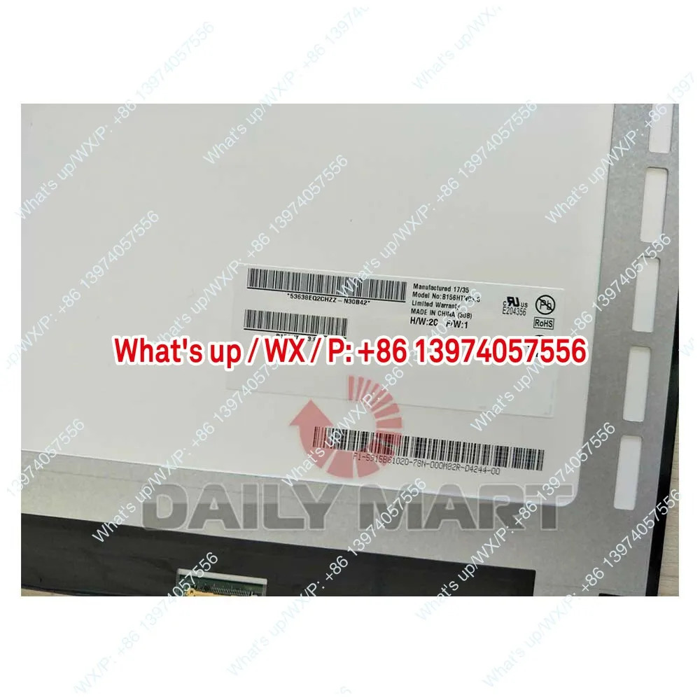 AUO B156HTN03.8 LCD 스크린 패널 디스플레이 15.6