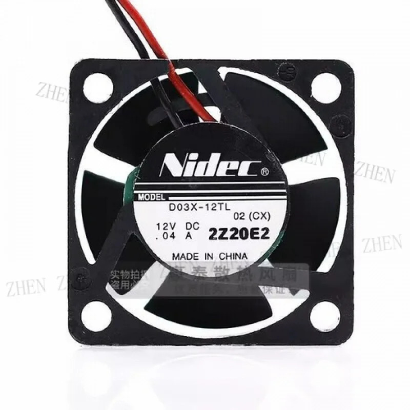 Y D03X-12TL 3010 DC12V 0.04A 2선식 냉각팬