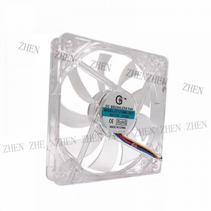 Y for 1212MB-25D DC12V 0.6A 1 12cm 4핀 속도 제어 냉각팬